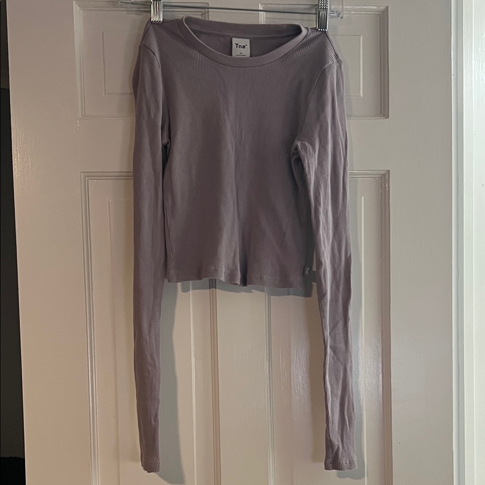 TNA Lavender Long Sleeve Women's Top